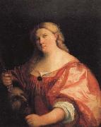 Palma Vecchio Judith with the Head of Holofernes oil painting